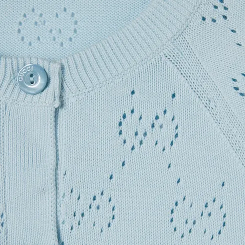 Gg Cotton Cardigan