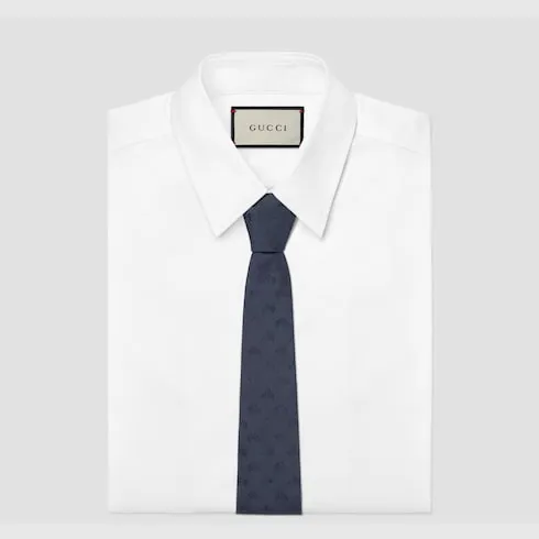 Equestrian Silk Jacquard Tie