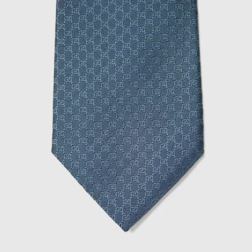 Gg Silk Jacquard Tie