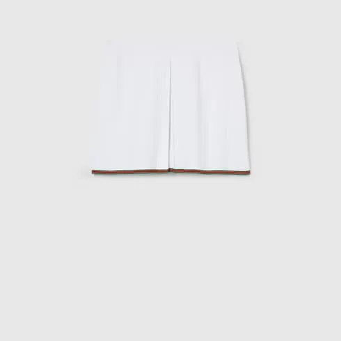 Skirt With Web Trim