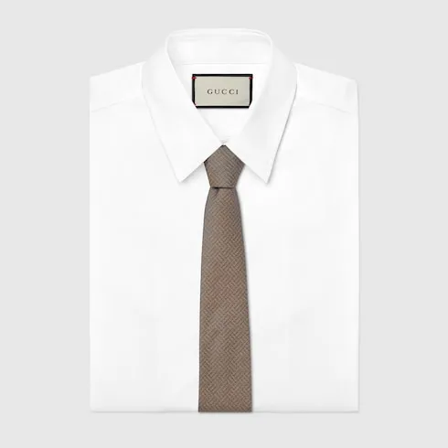 Gucci Silk Jacquard Tie