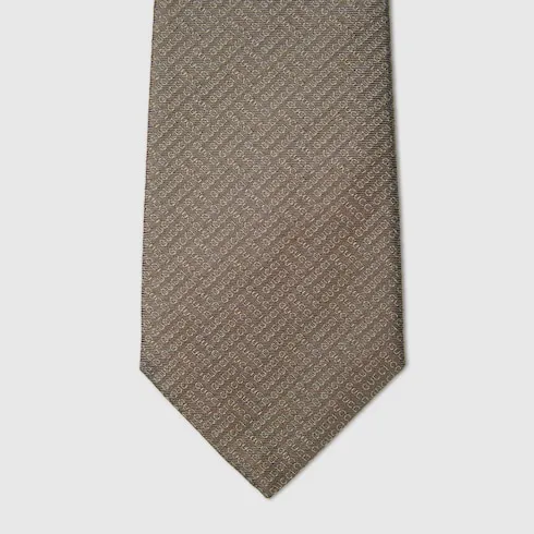Gucci Silk Jacquard Tie