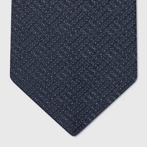 Gucci Silk Jacquard Tie