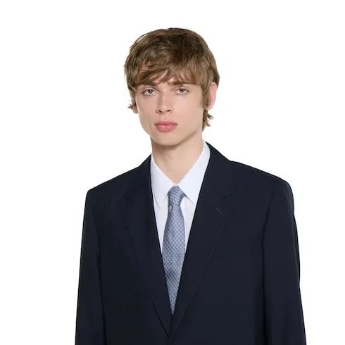 Double G Silk Jacquard Tie