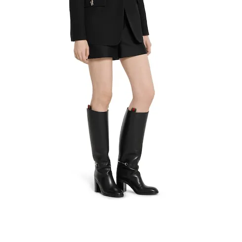 Boot With Slim Horsebit