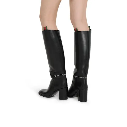 Boot With Slim Horsebit