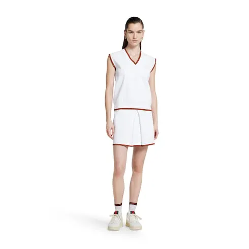 Vest Top With Web Trim