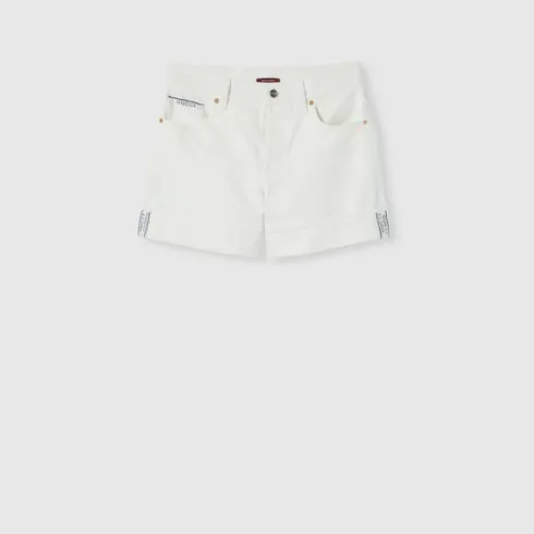 Cotton Selvedge Denim Shorts