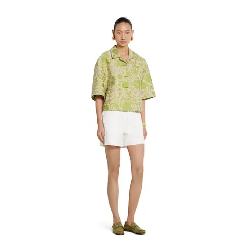 Cotton Selvedge Denim Shorts
