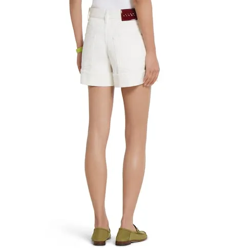 Cotton Selvedge Denim Shorts