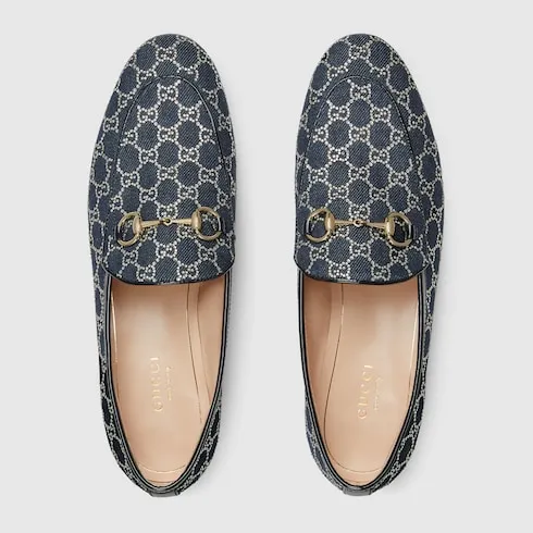 Gg Crystal Gucci Jordaan Loafer