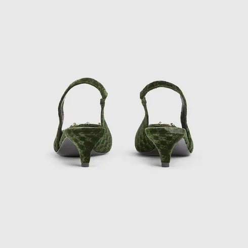 Slingback Pump With Horsebit