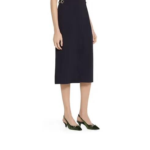 Slingback Pump With Horsebit