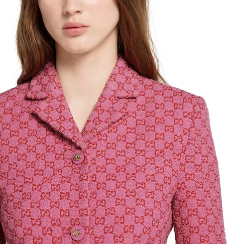 Gg Cotton Bouclé Jacket