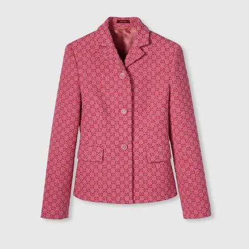 Gg Cotton Bouclé Jacket