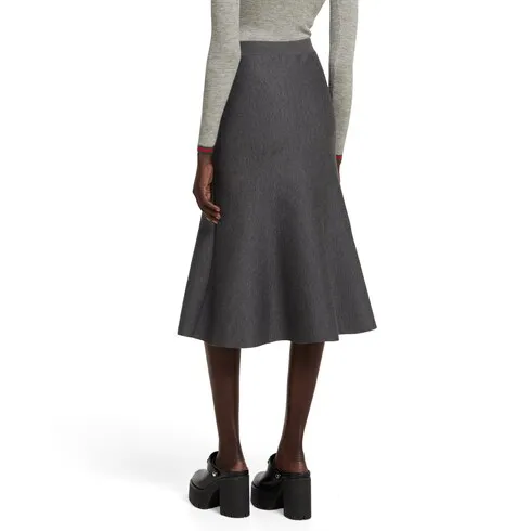 Fine Wool Skirt