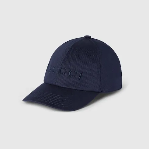 Cotton Baseball Hat With Embroidery