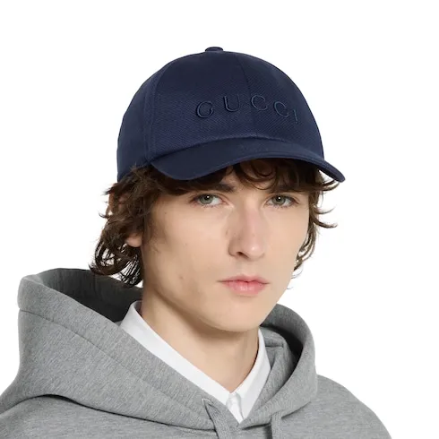 Cotton Baseball Hat With Embroidery