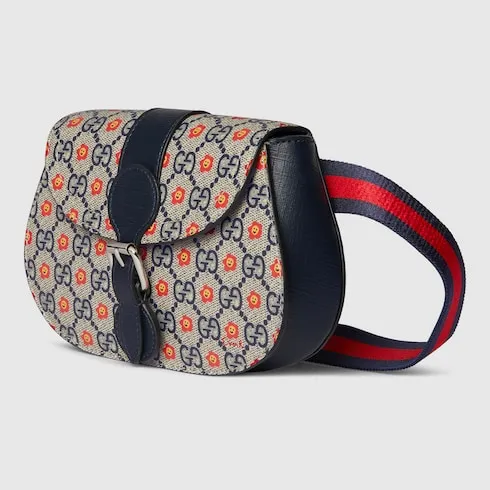 Children's Printed Gg Belt Bag