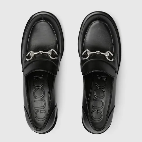 Heeled Loafer With Horsebit