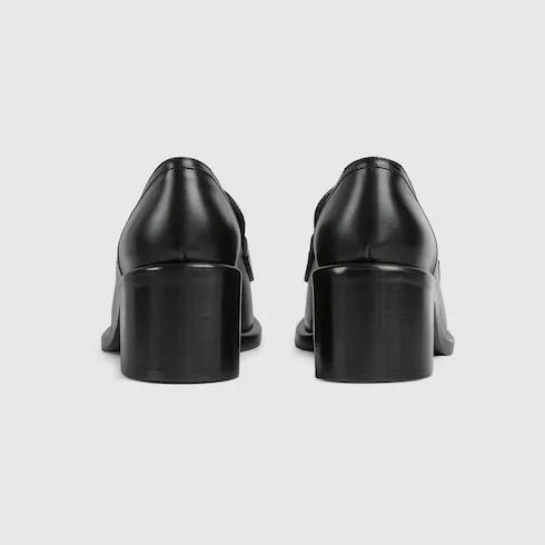 Heeled Loafer With Horsebit