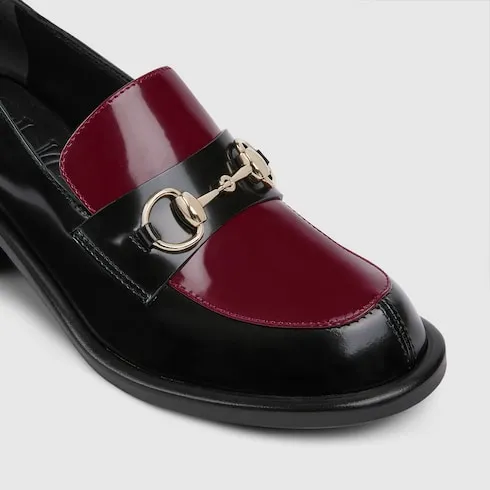 Heeled Loafer With Horsebit