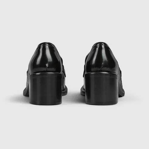 Heeled Loafer With Horsebit