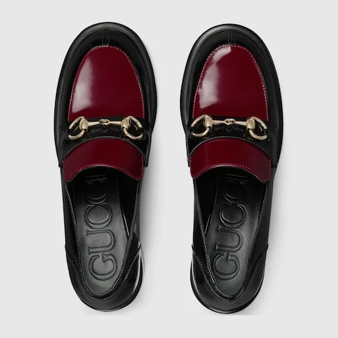 Heeled Loafer With Horsebit