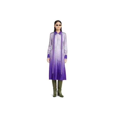 Printed Silk Dress