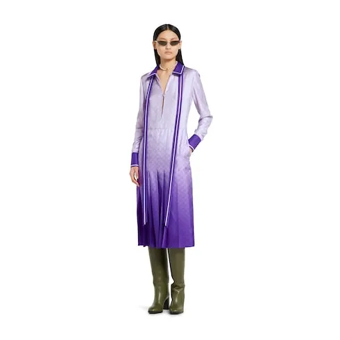 Printed Silk Dress