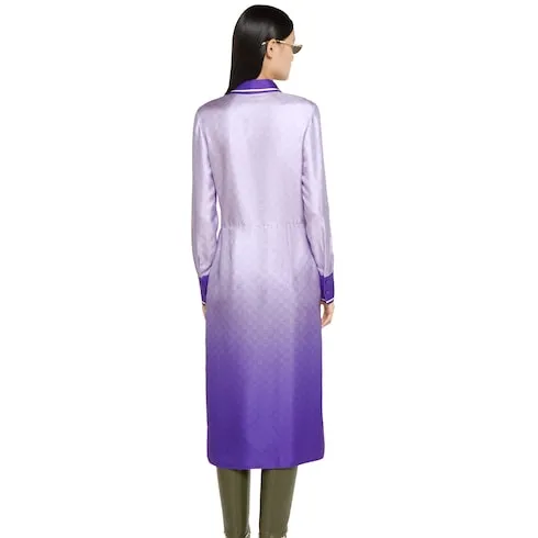 Printed Silk Dress