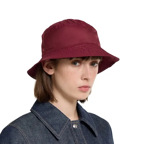 Reversible Gg Nylon Bucket Hat
