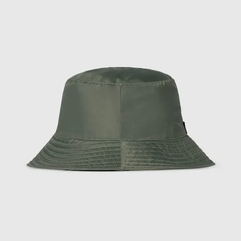 Reversible Gg Nylon Bucket Hat