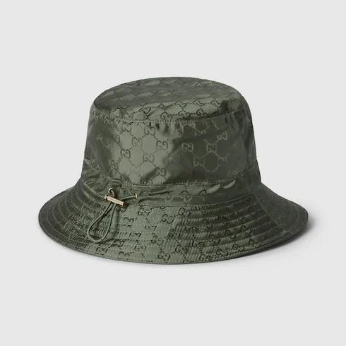 Reversible Gg Nylon Bucket Hat