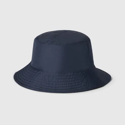 Reversible Gg Nylon Bucket Hat