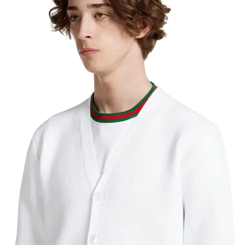 Cotton Jersey T-Shirt With Embroidery