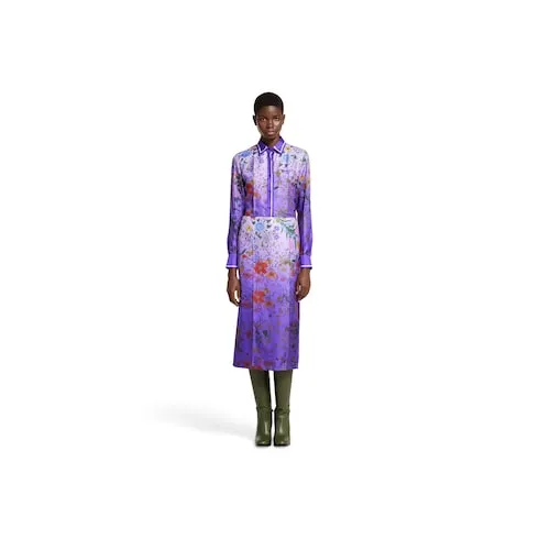 Printed Silk Shirt