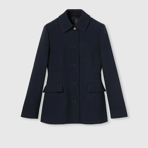 Light CrÊPe Wool Jacket