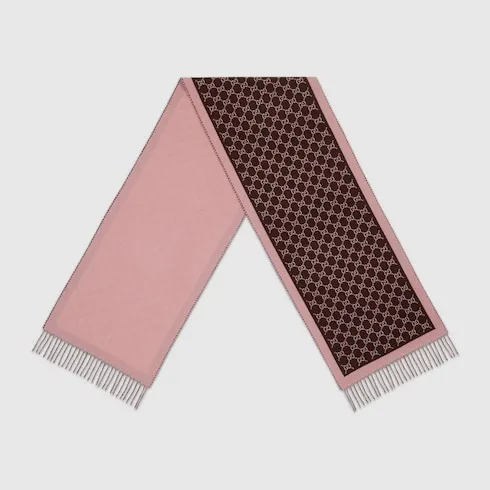 Gg Wool Scarf