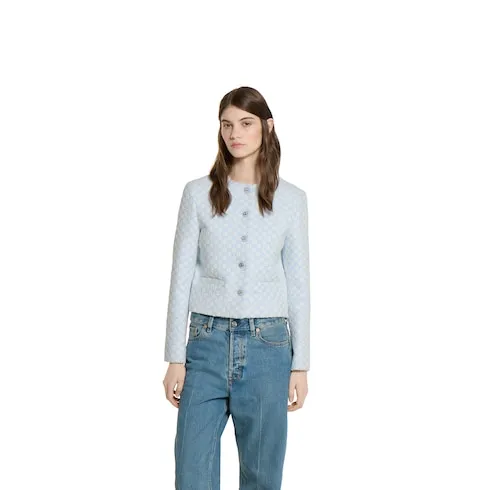 Gg Cotton Bouclé Jacket