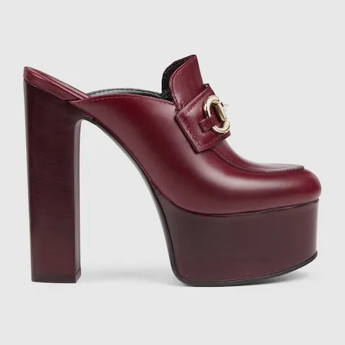 Platform Mule With Horsebit