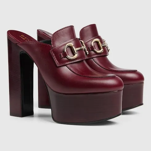Platform Mule With Horsebit