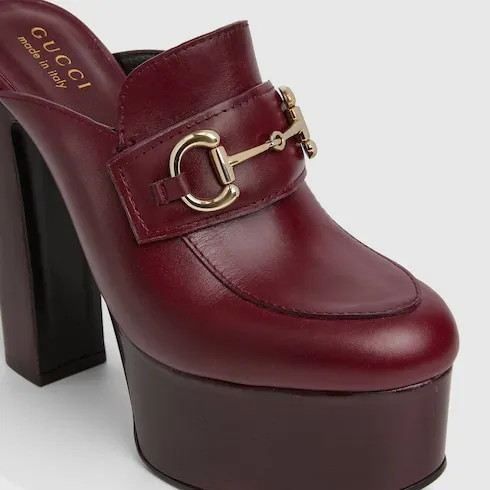 Platform Mule With Horsebit