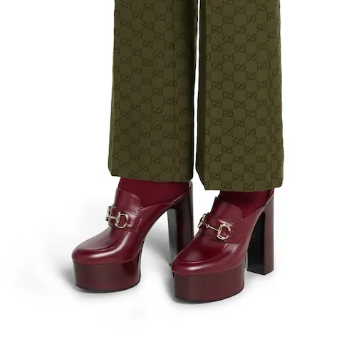 Platform Mule With Horsebit