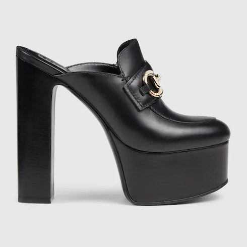 Platform Mule With Horsebit