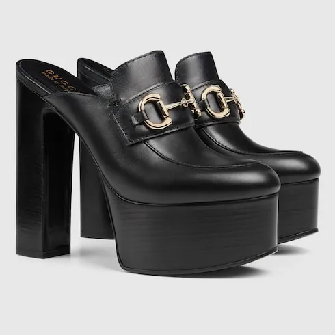 Platform Mule With Horsebit