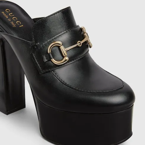Platform Mule With Horsebit