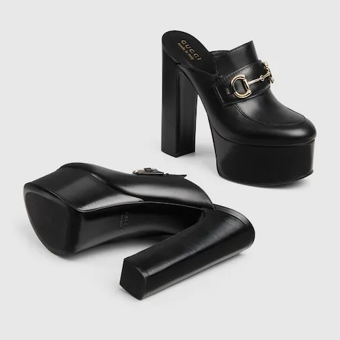 Platform Mule With Horsebit