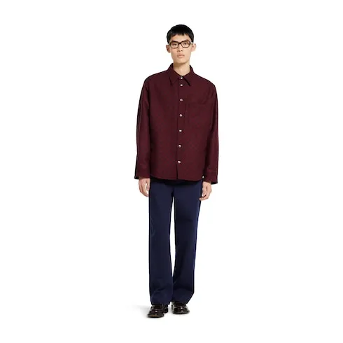 Reversible Denim And Flannel Shirt