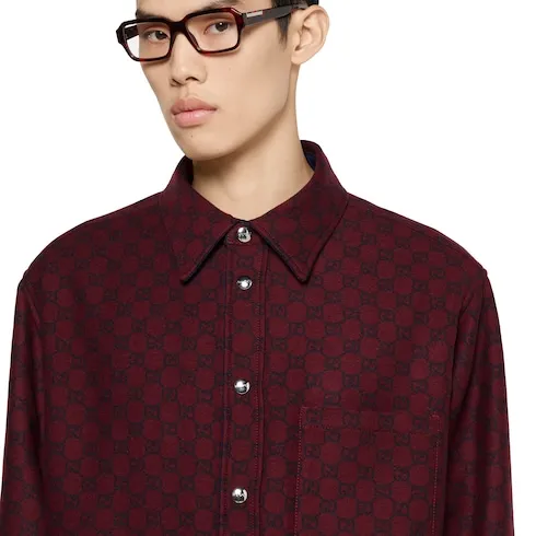 Reversible Denim And Flannel Shirt